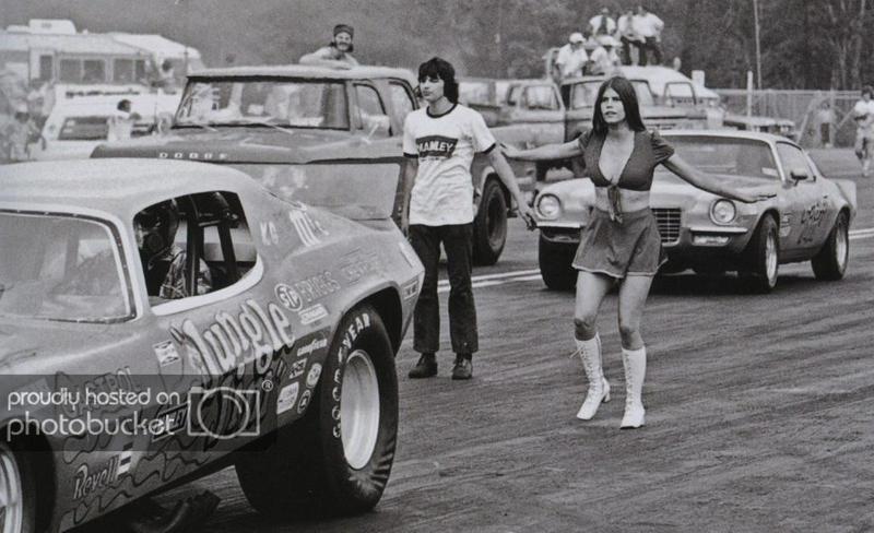 vintage drag racing girls
