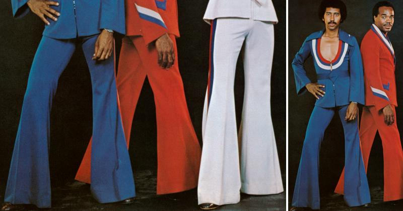 The bell bottom pants became popular in the late 1960s and continued to  widen into the '70s as they gaine…